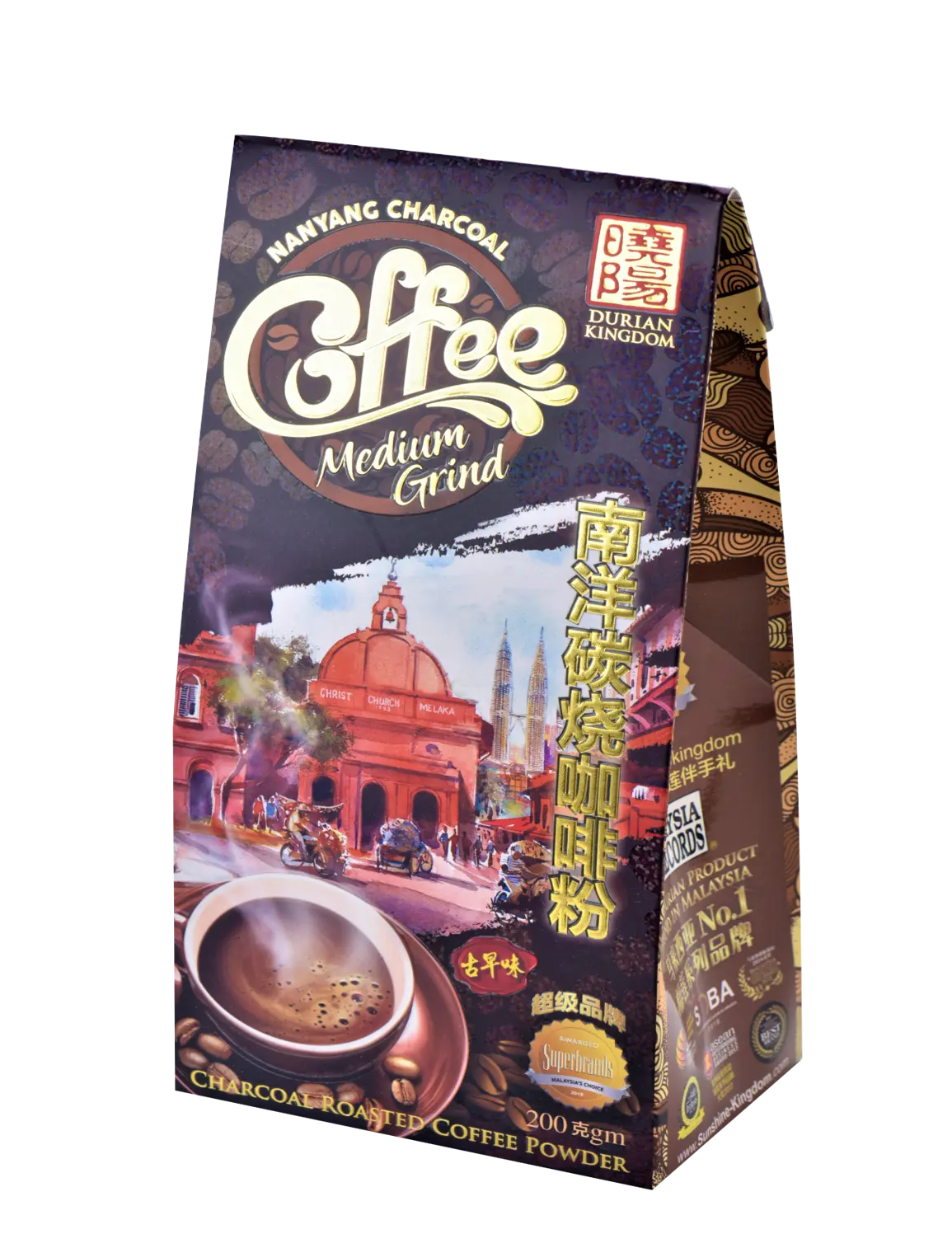 Nanyang Charcoal Medium Grind (1 Pack x 200g)